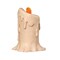Bethany Lowe 6.0 Inch Medium Flamin' Candle Luminary Halloween Figurine , Lightweight Halloween Decor Halloween Figurine